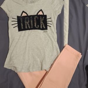 Justice sz 7/8 outfit